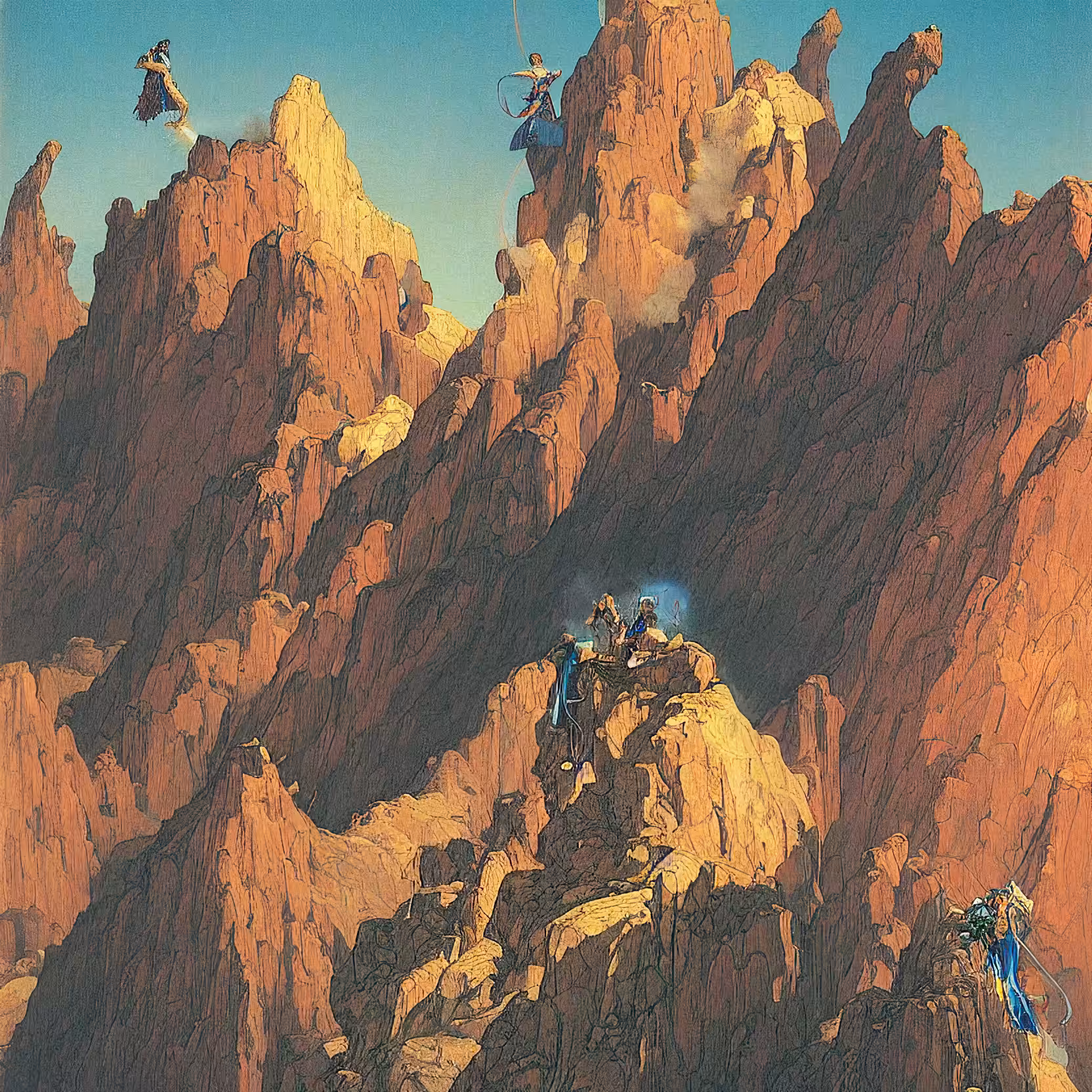 Cliff Dancers