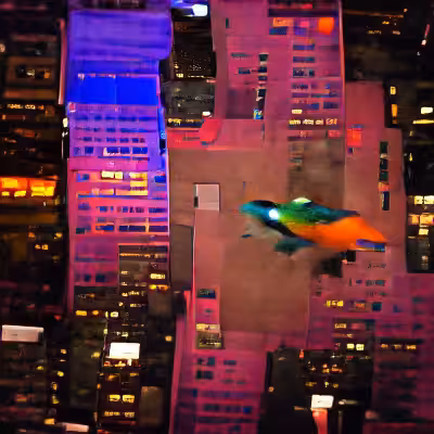 Skyscraper Art Flight