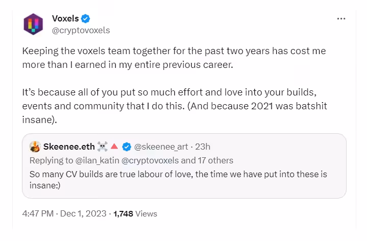 Voxels' Reason