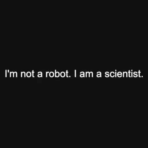 I'm not a robot. I a...