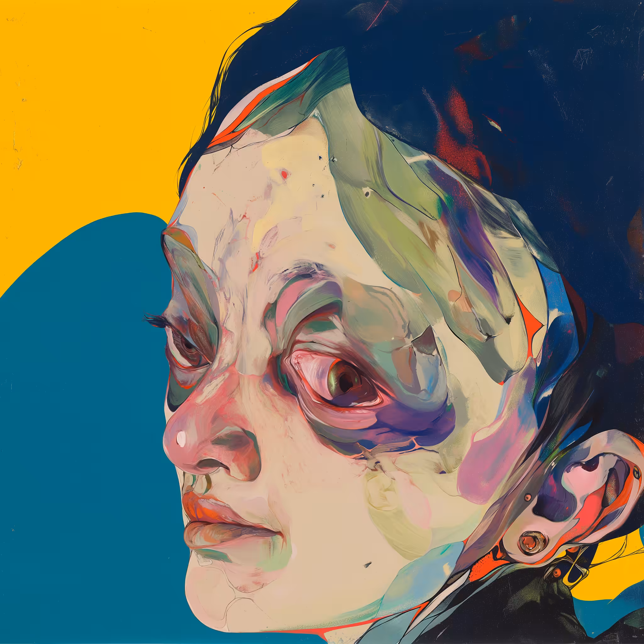Faces - Study Sketch #225