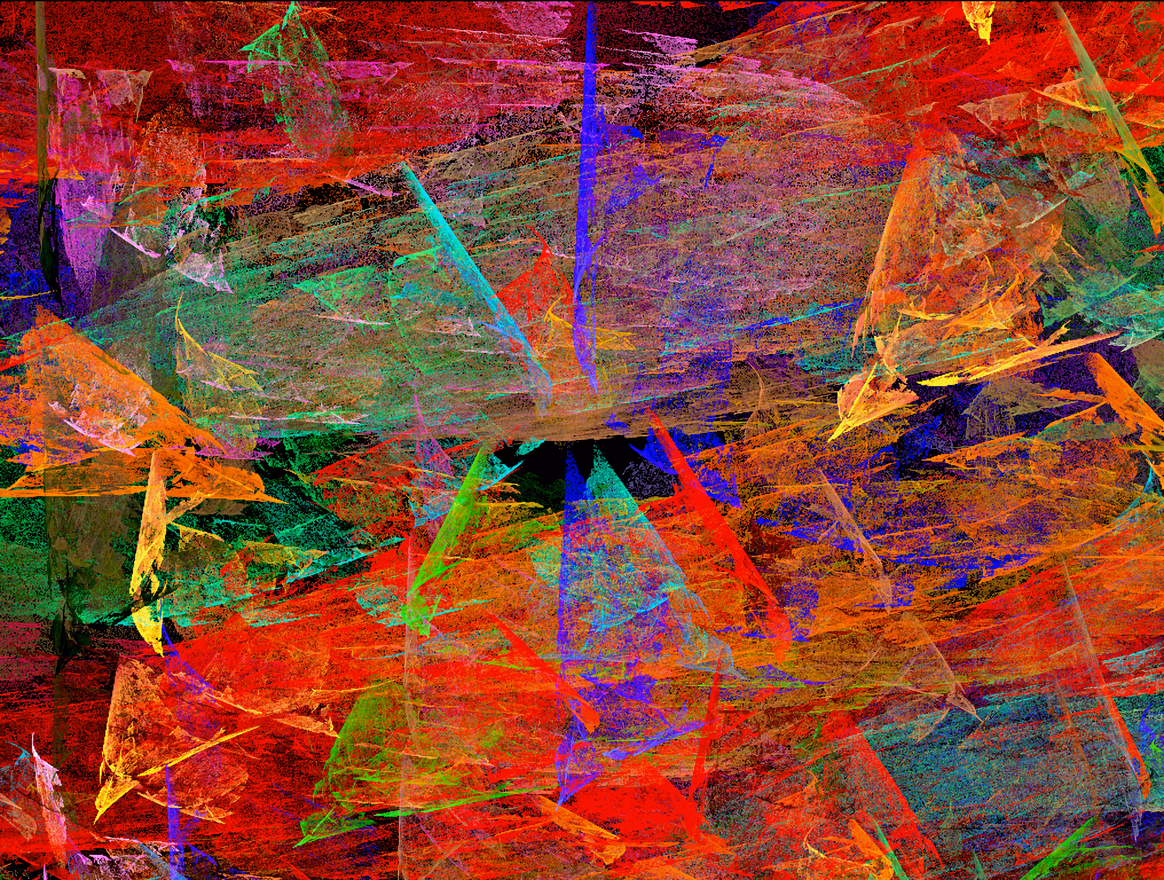 Raw Fractal Series - #095 - Sangria