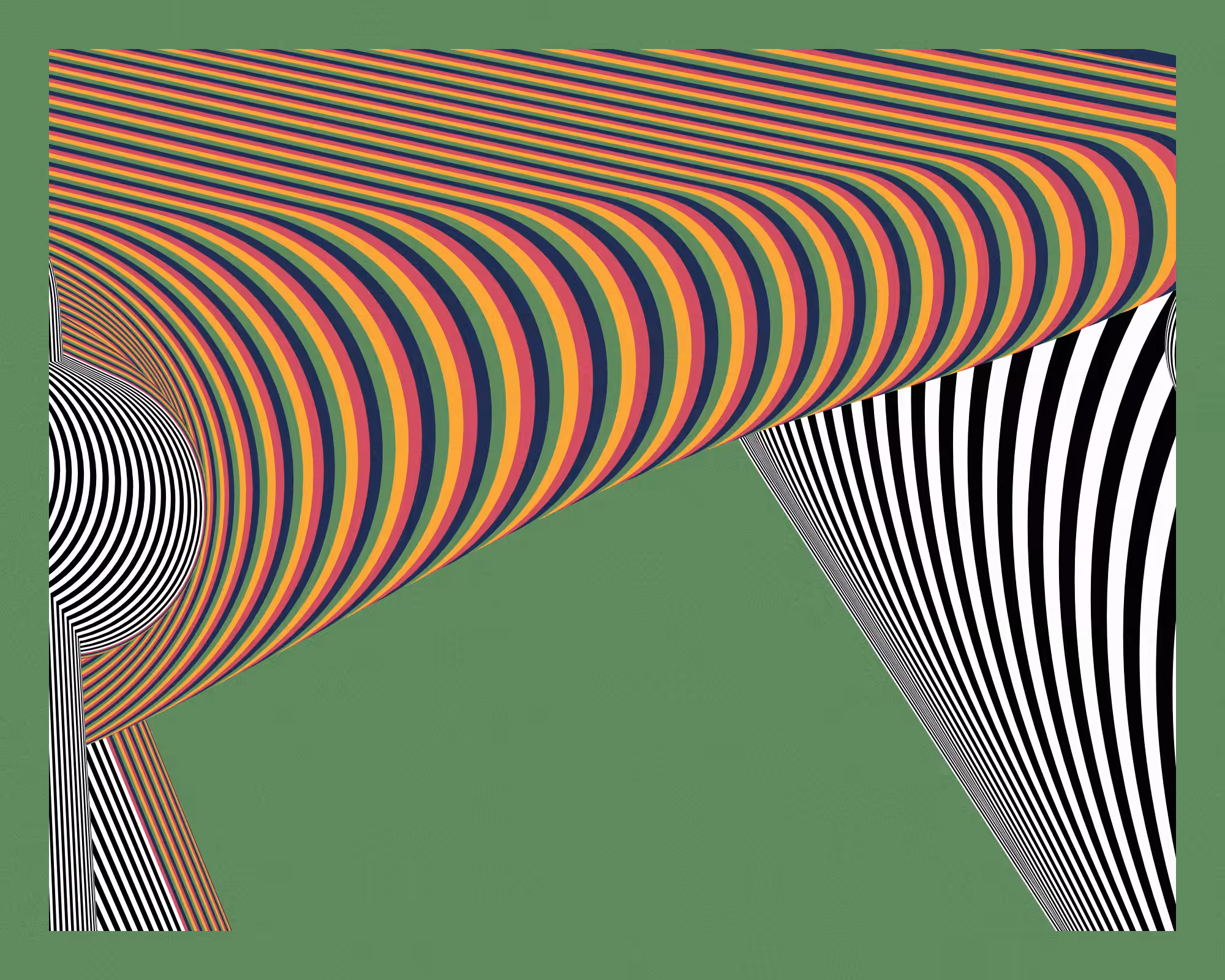 Alternating bands of color #26