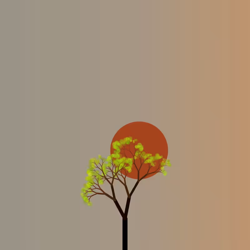 Asian Trees #9