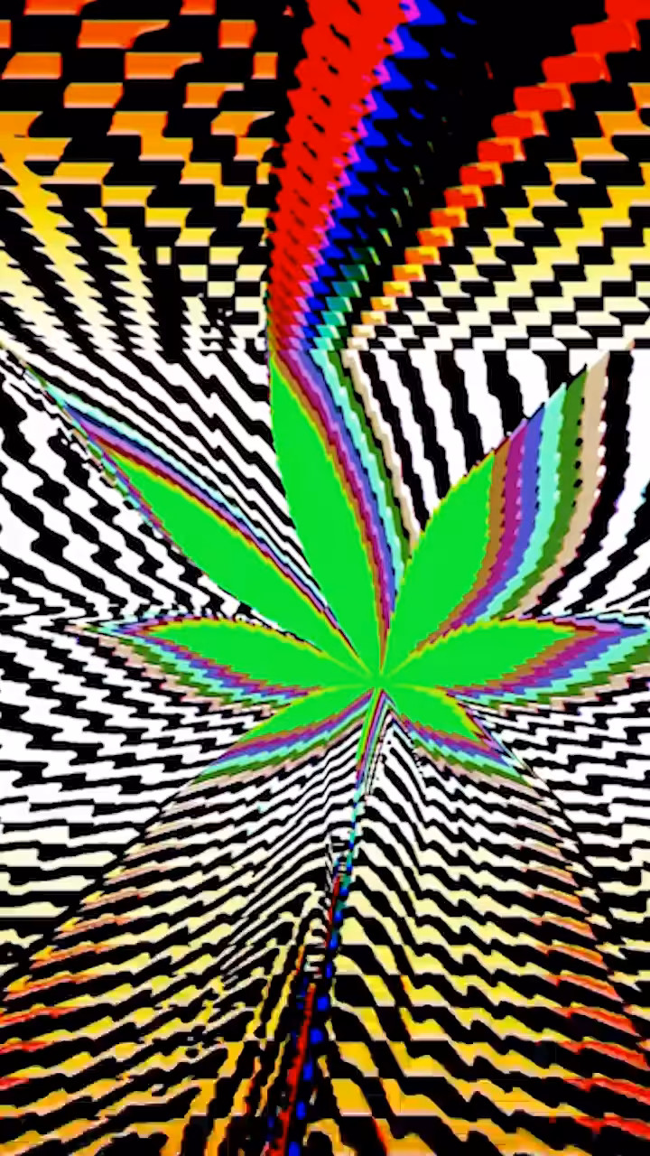 Sweet Leaf Kaleidoscope - by Robert Mustachio