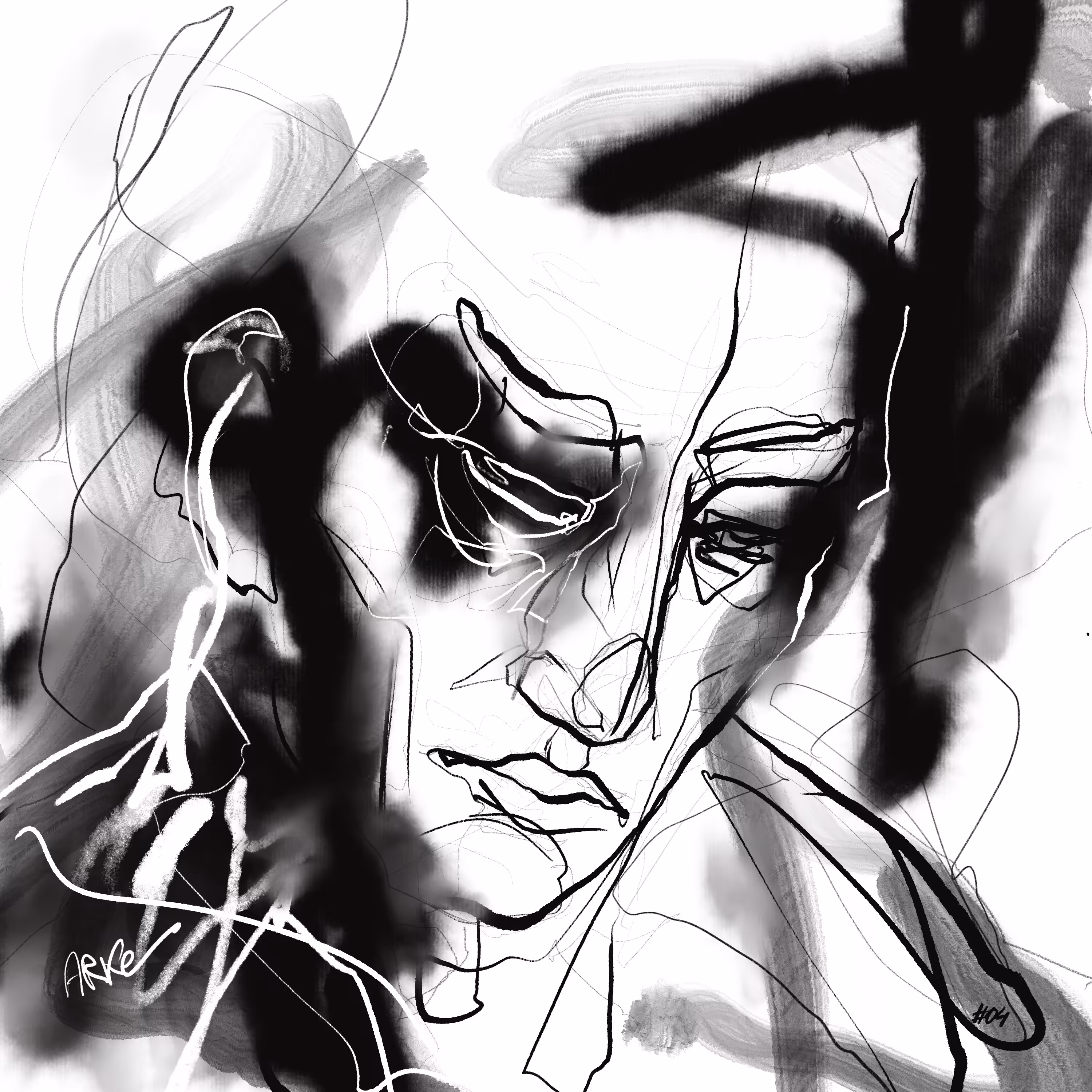 Arke - Lines Portrait #04