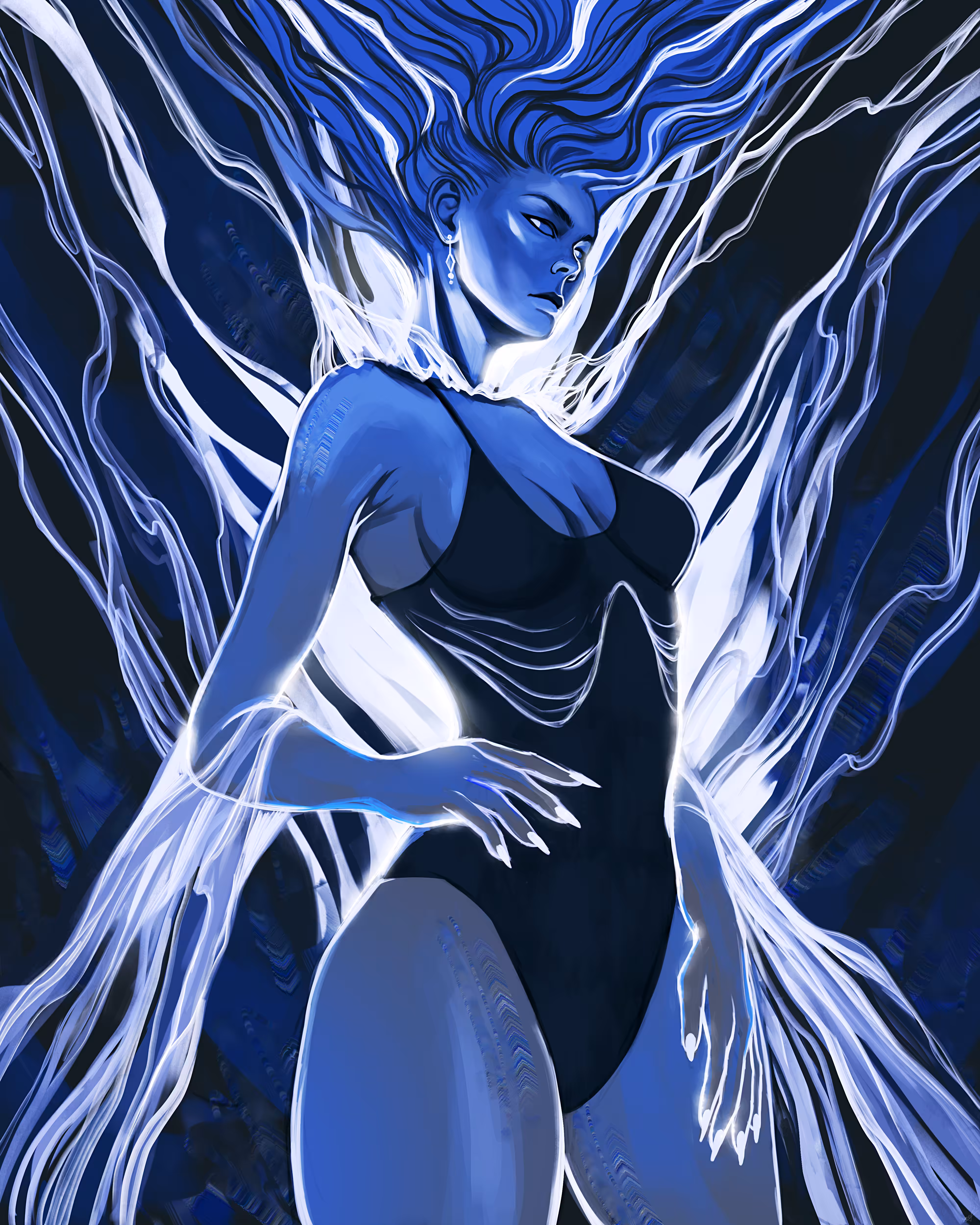 full-fledged drawings: Radiance of Silence