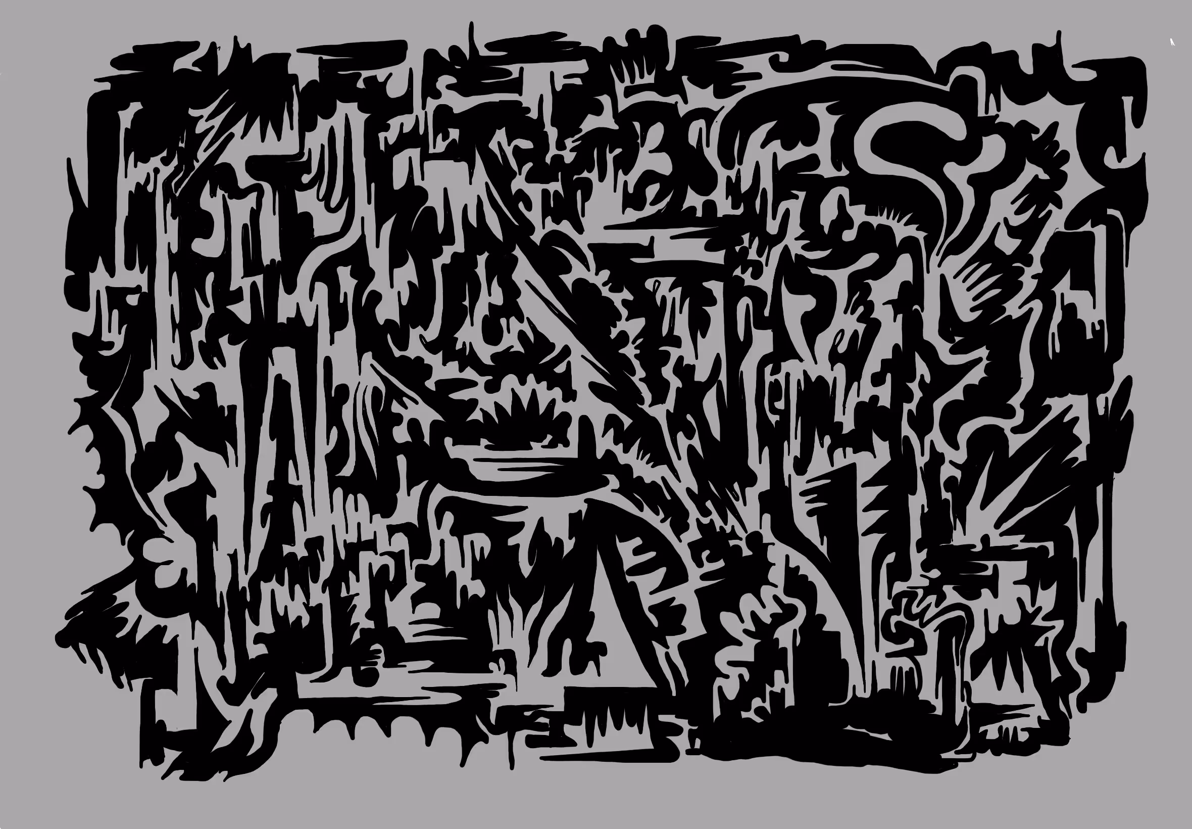 Abstract Monochrome #1