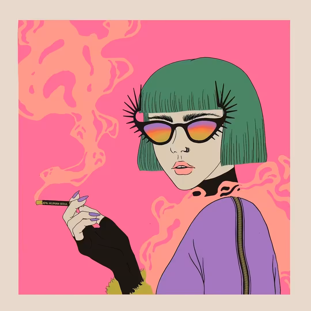 The Soul Smoker. Solid colour series #3