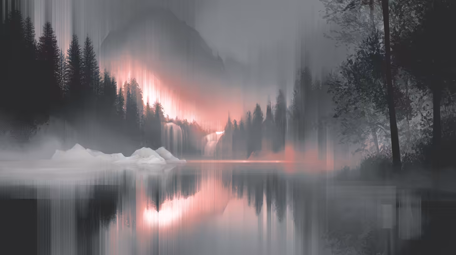 silently and deeply