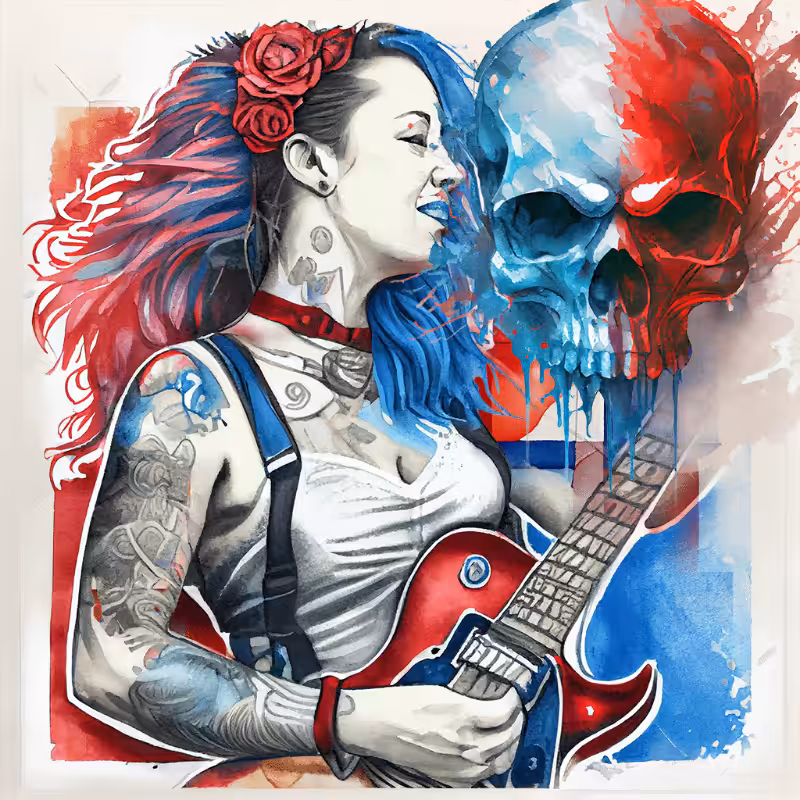 Hard Rock Girl 1 #4