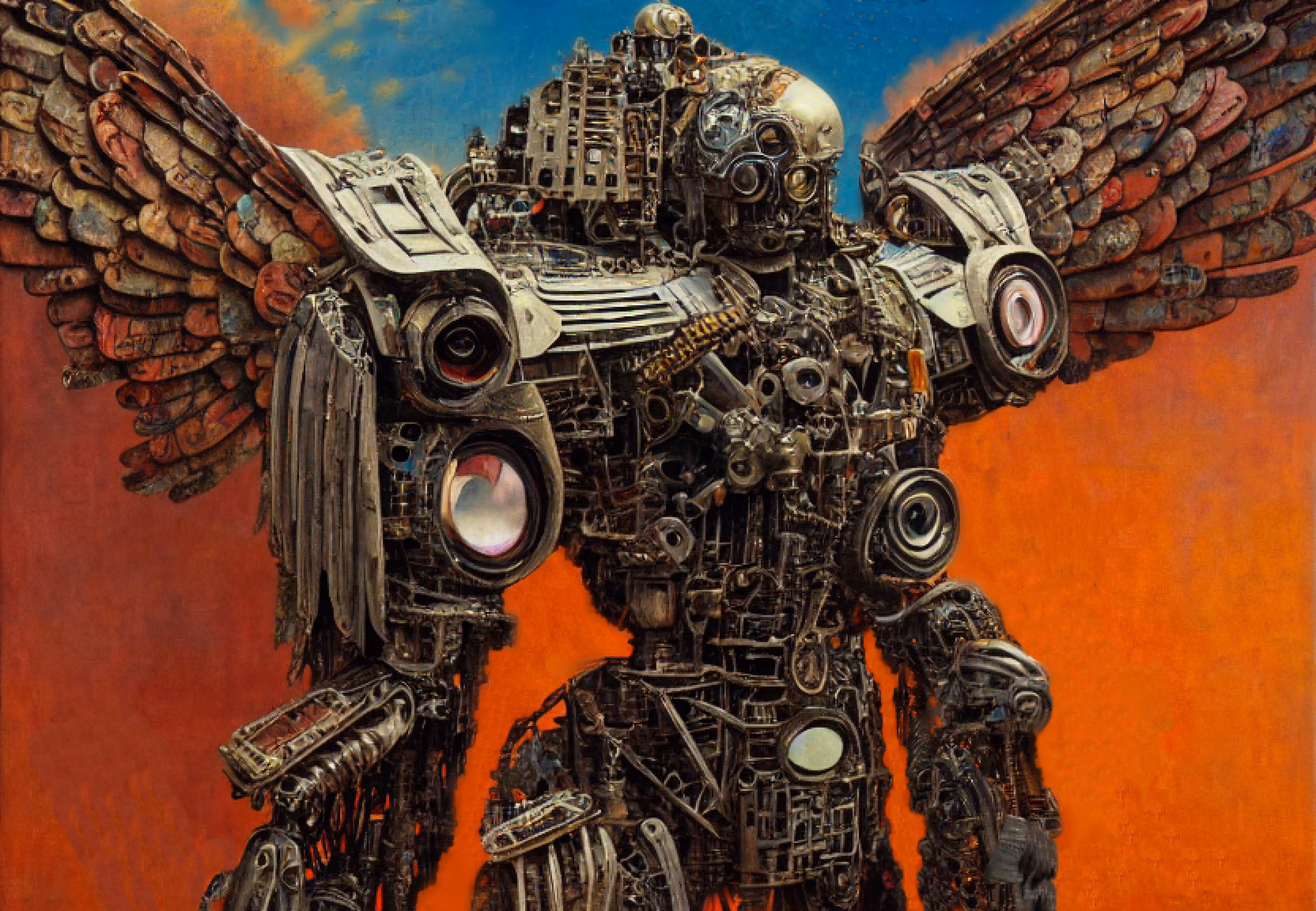 Junk-angel of sands