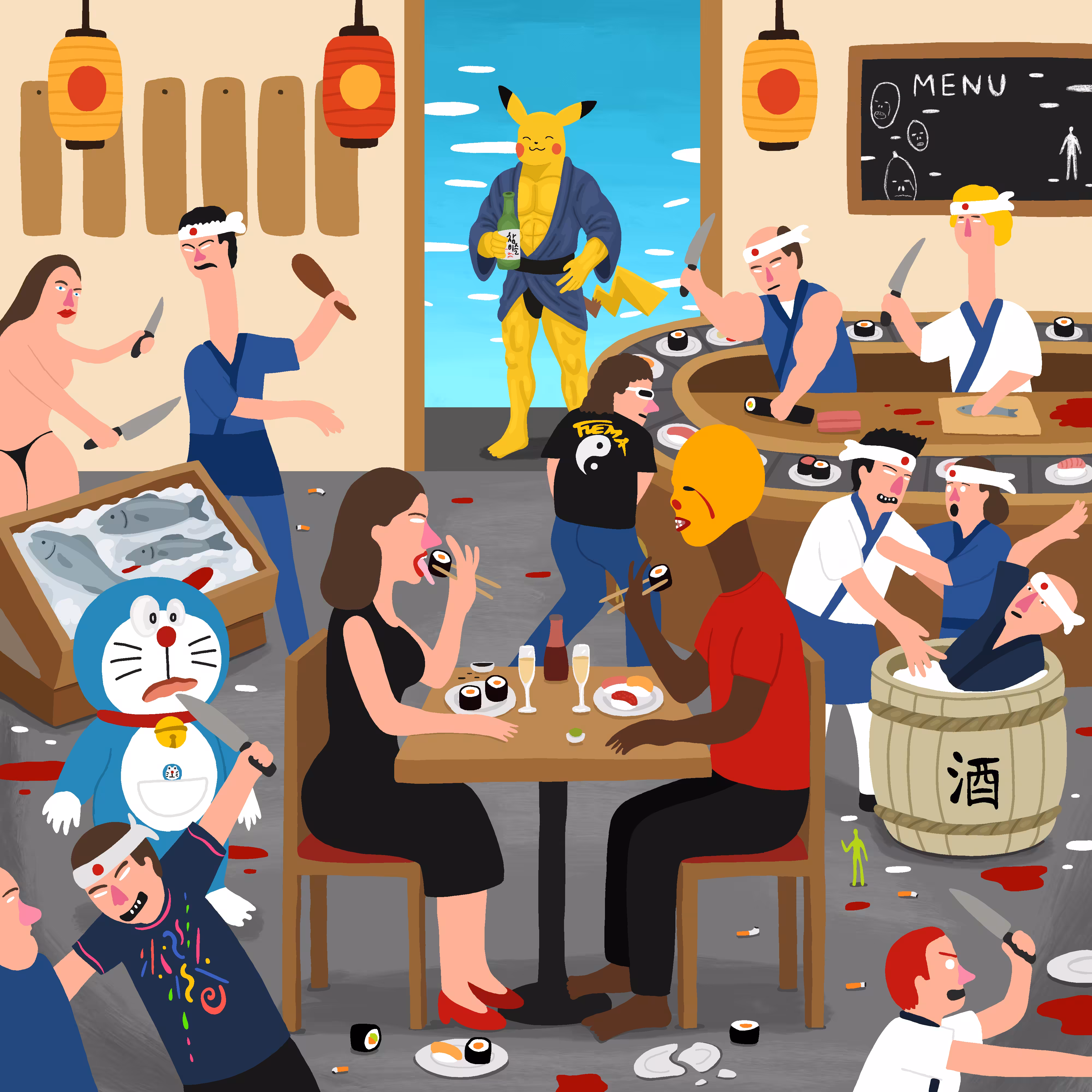 The Myth : Massacre at the Sushi Club