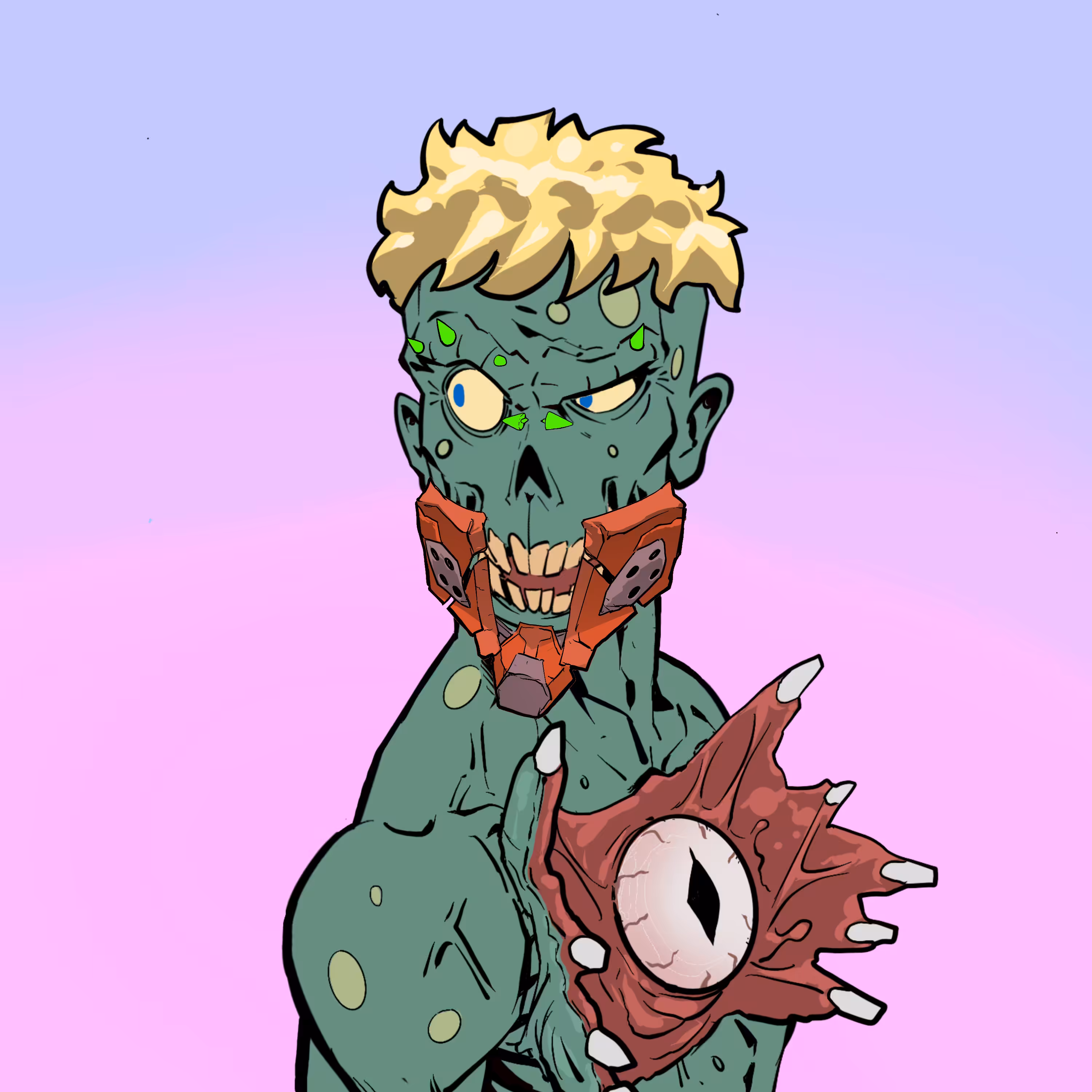 GlieseZombiesPFPs: GlieseZombiePFP #765