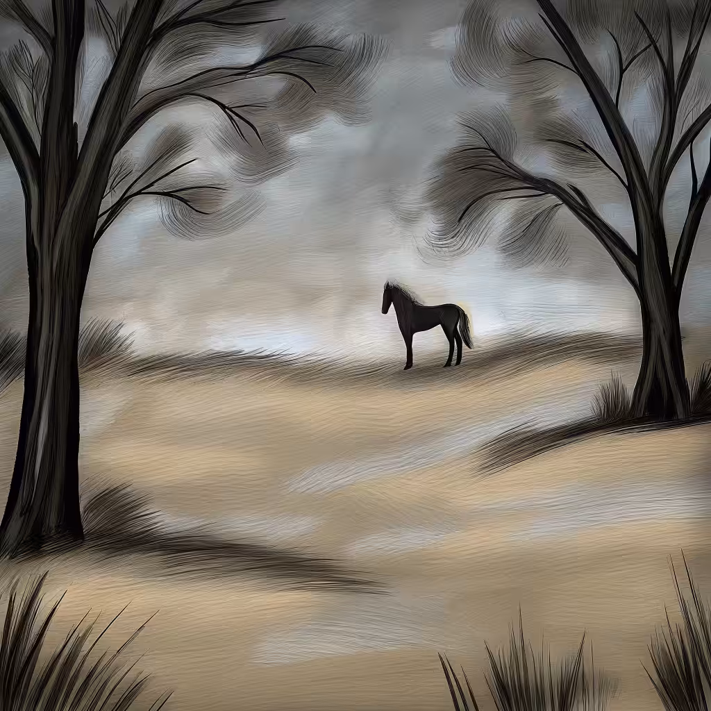 "Black Storm in the Grove"