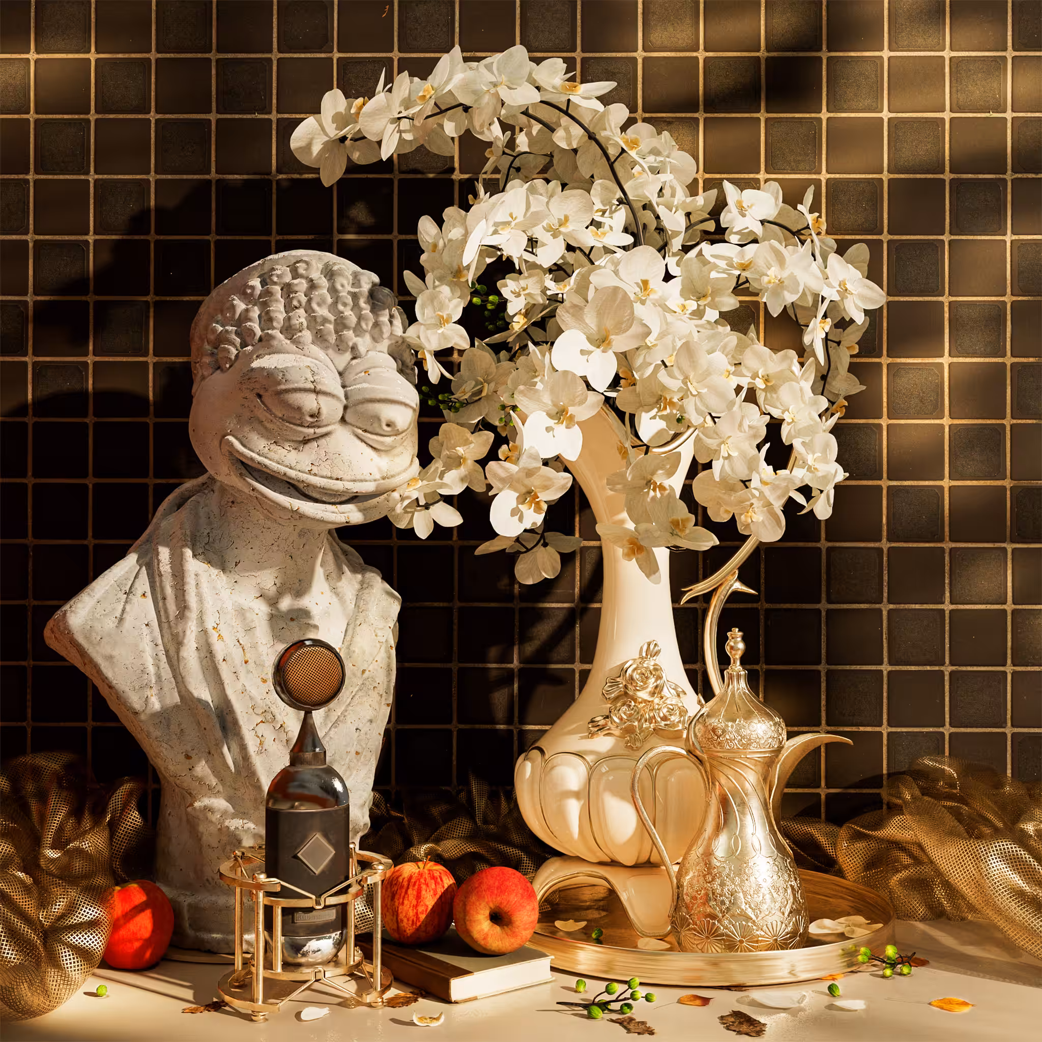 Still Life with Pepe the Frog