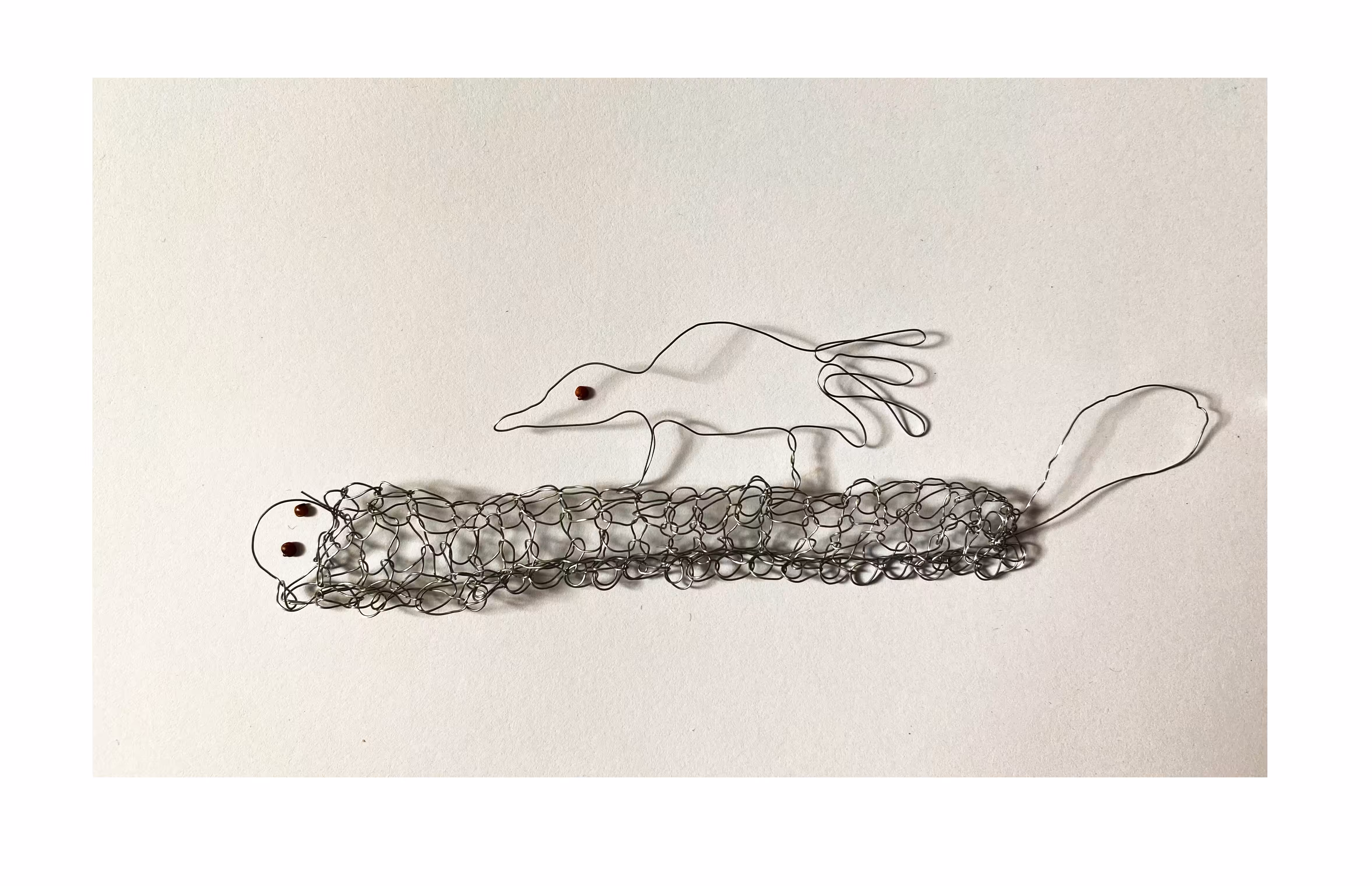 "Kiwi bird riding a worm"