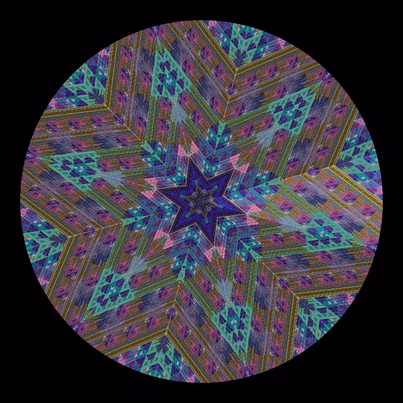 Binary kaleidoscope #12