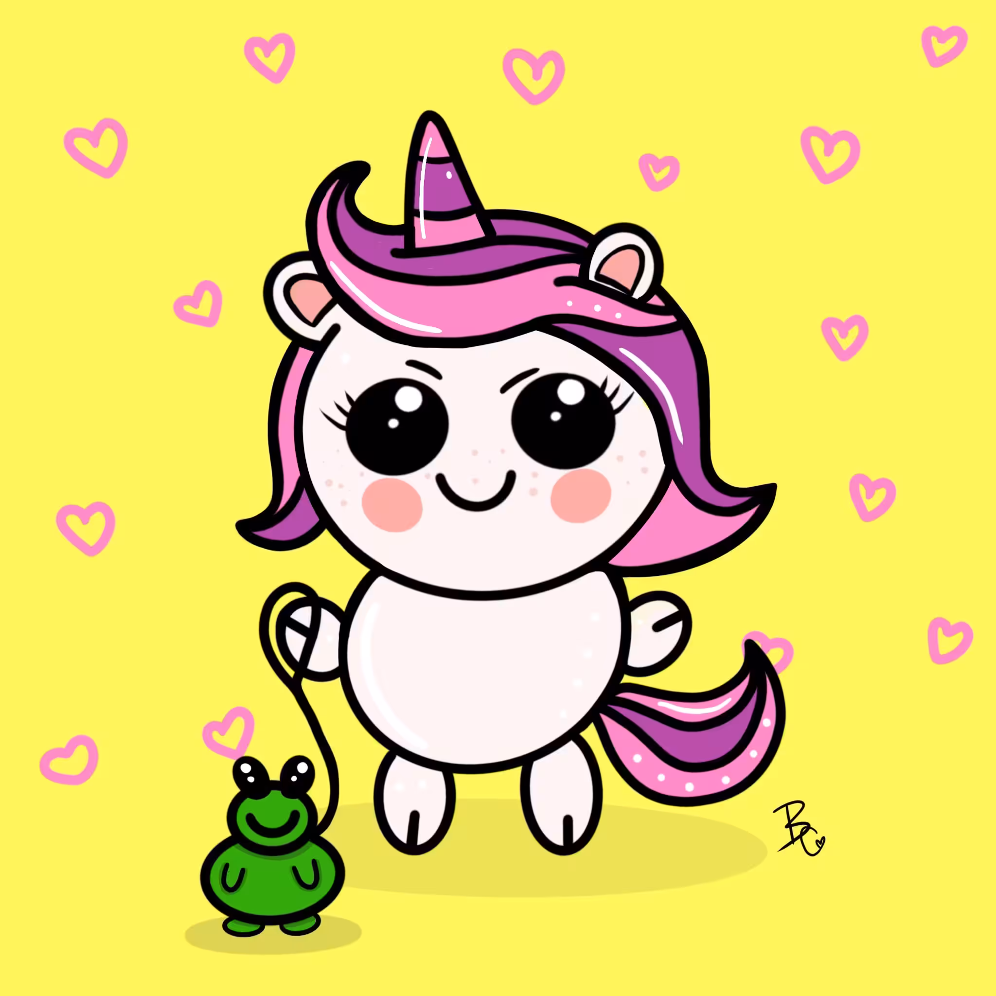 Magenta the Unicorn