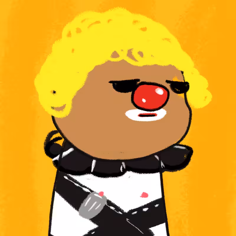 Peculiar clown #68