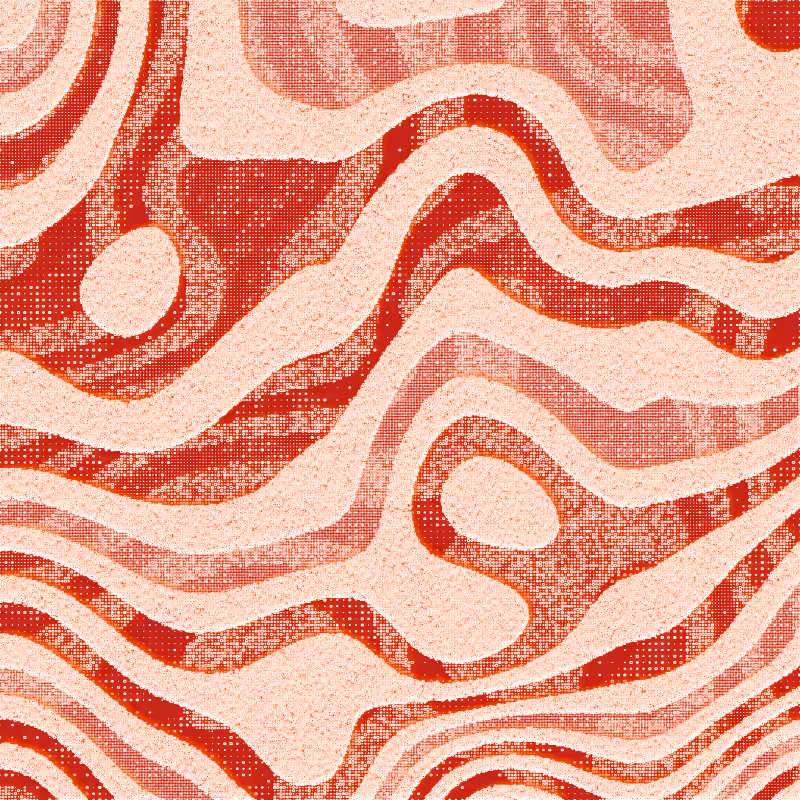 Wave lines #14
