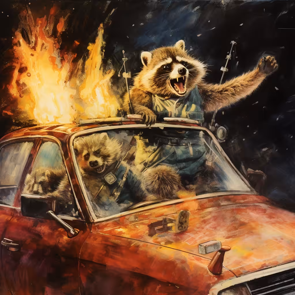 the racoon end of times 