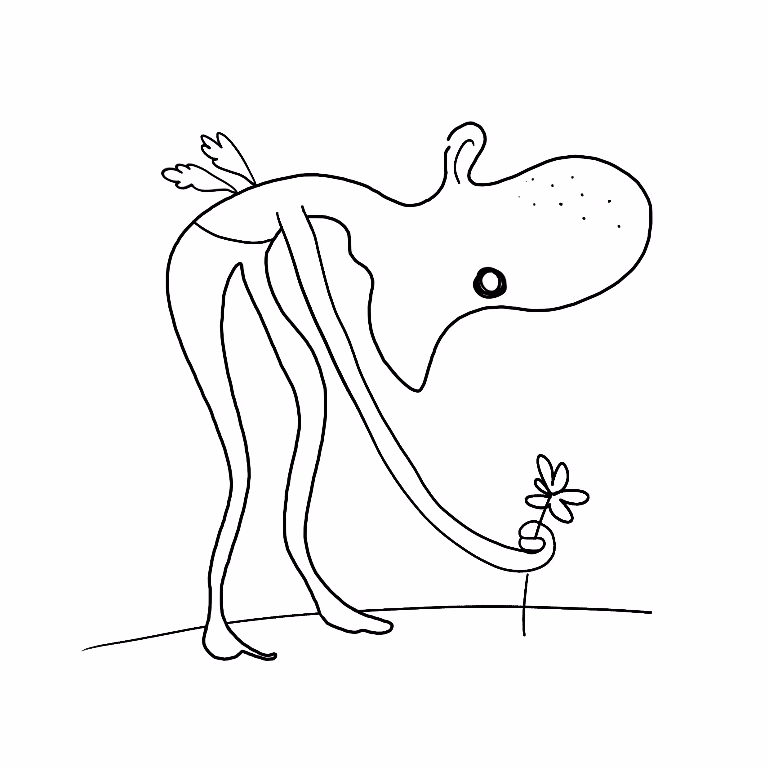 Immature boy