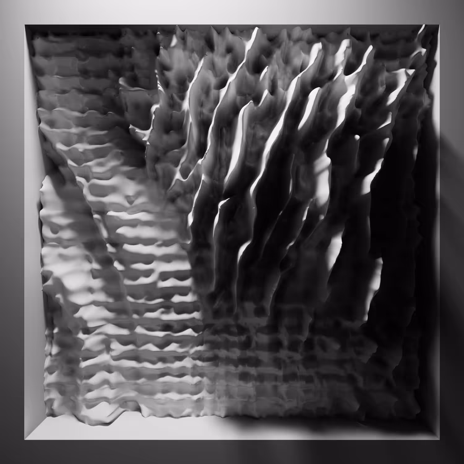 MACHINE HALLUCINATION : SYNTHETIC MARS TERRAIN - D #1/1 Auction