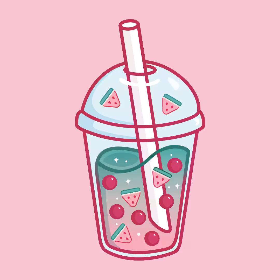 Cute Bubble Tea #05