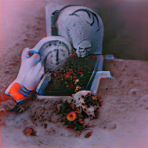 You who are beyond the grave tell me something about the days to come