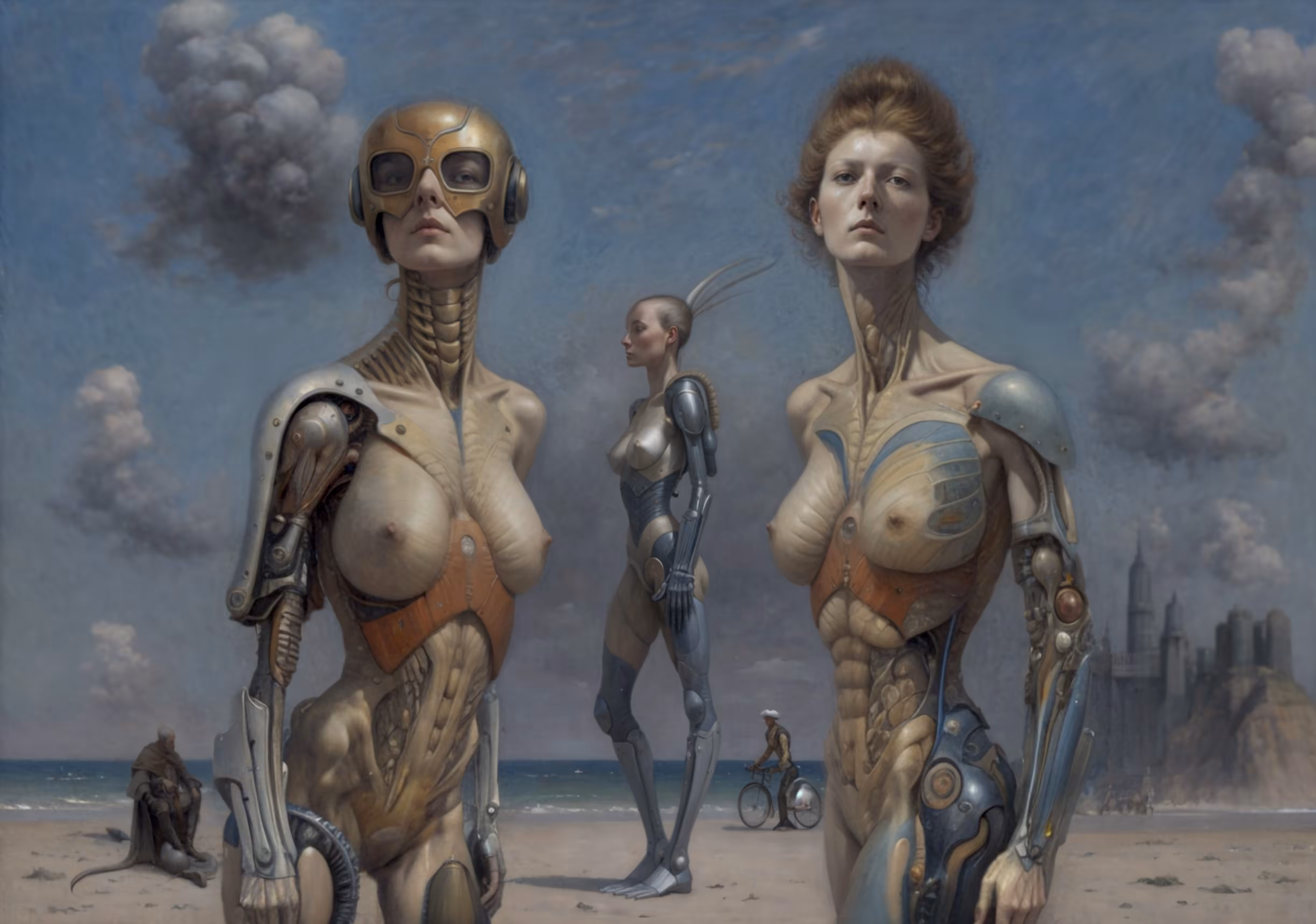 The NeverEnding Collection: Android Anatomy on the Beach