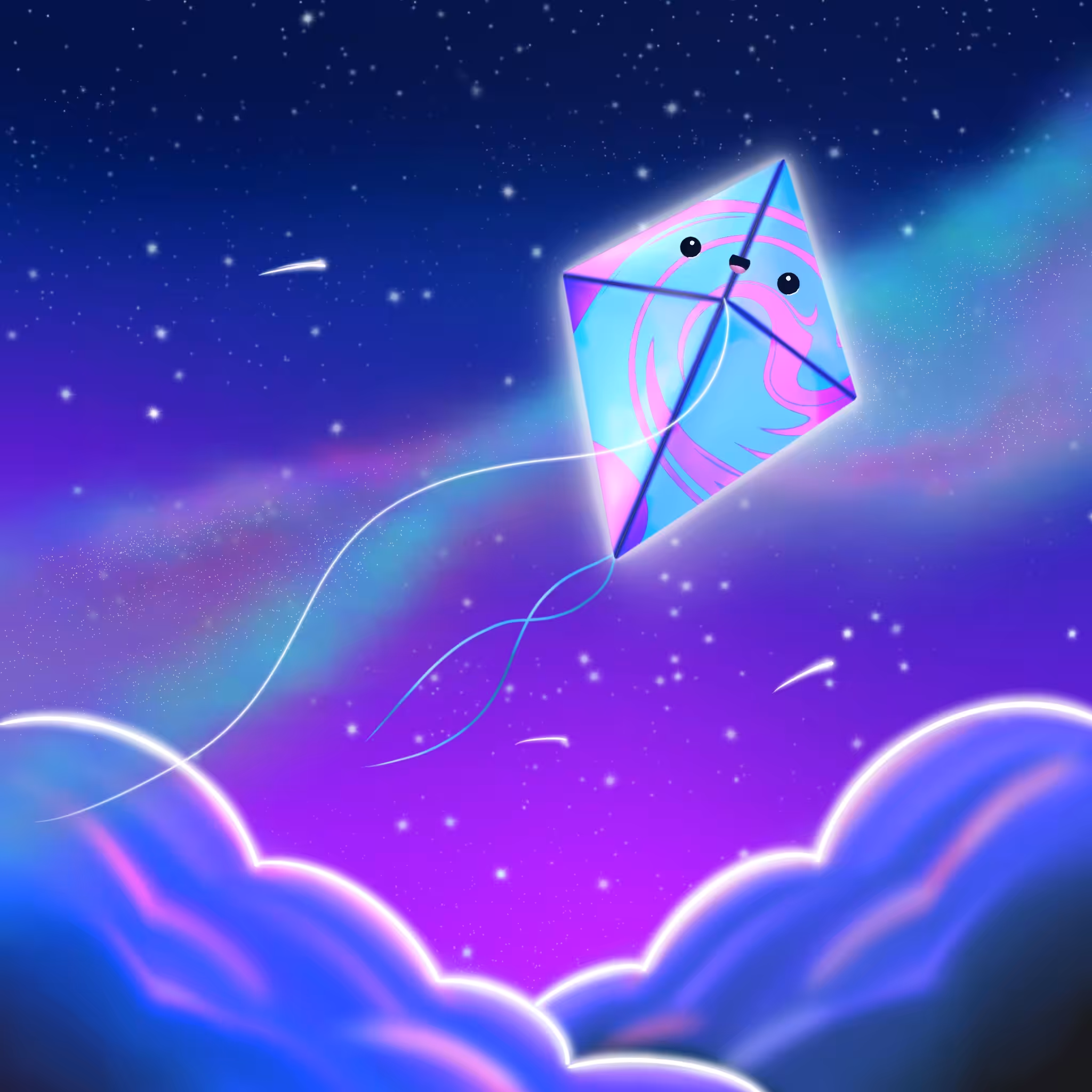 Bubble Universe #1 - Happy Paper Kite