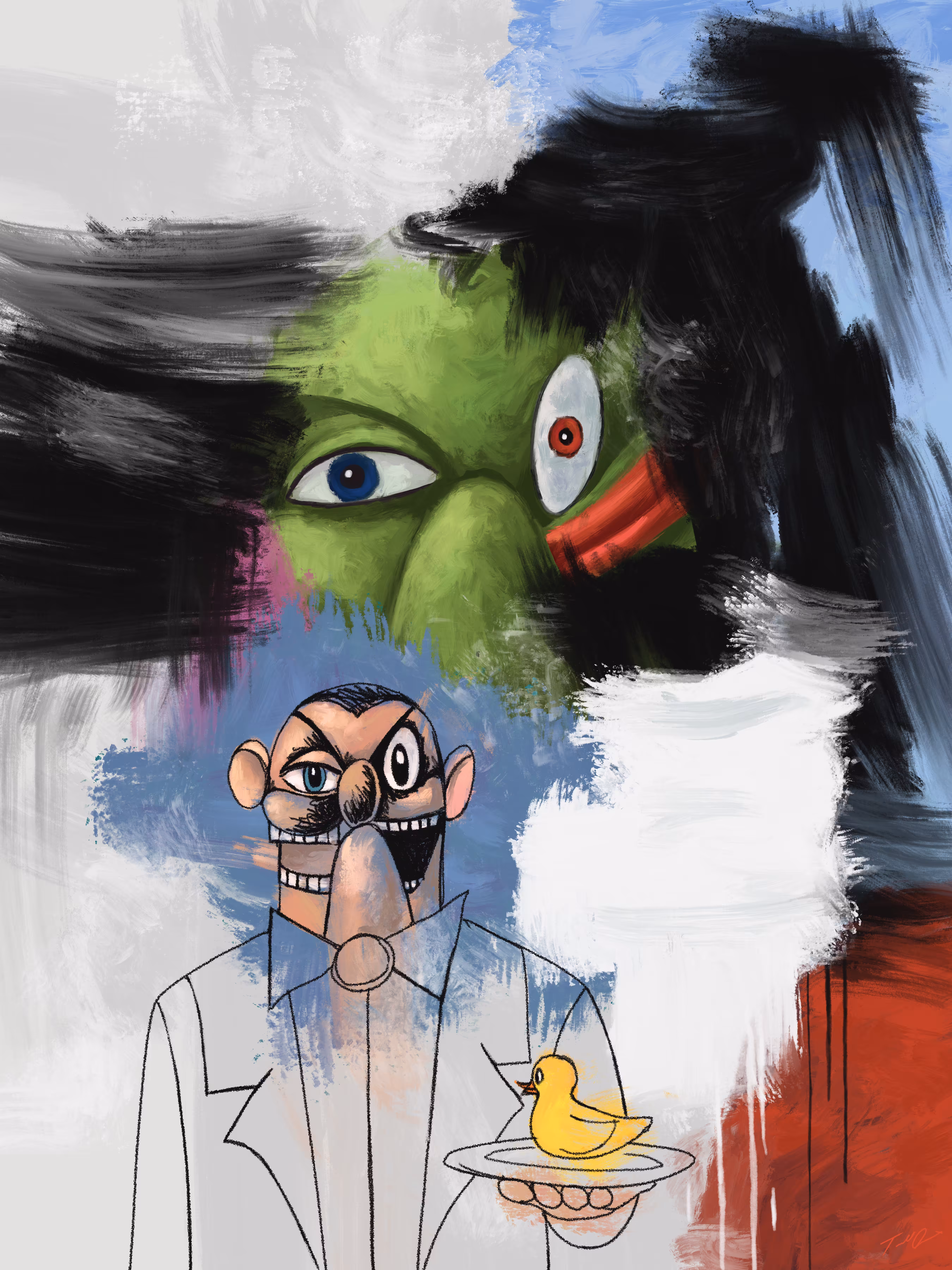 The Butler & The Duck