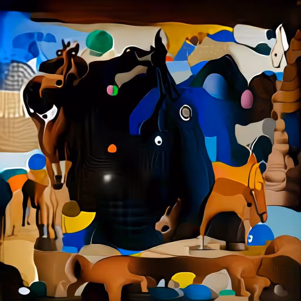 Some horse - presentable gift set