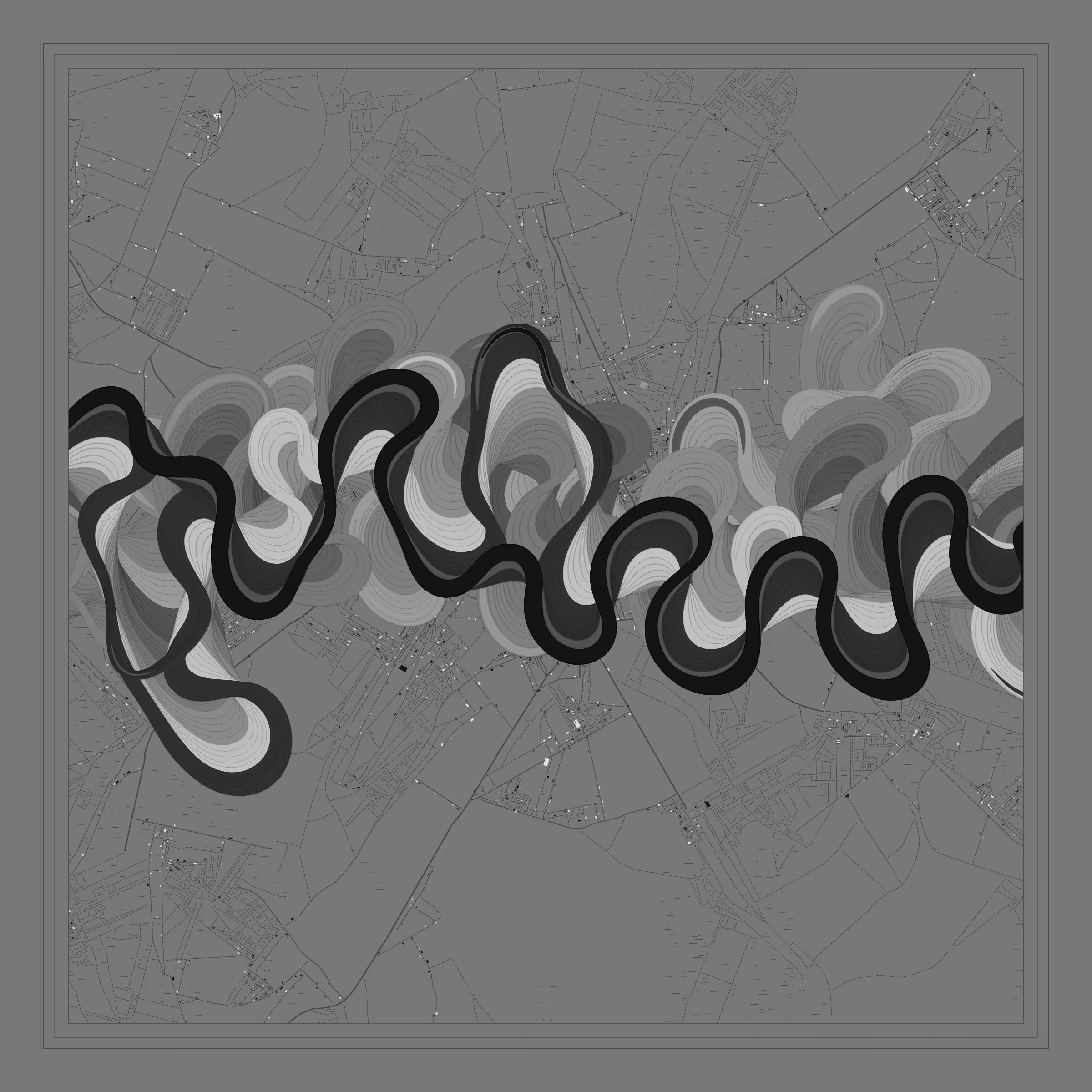 Ancient Courses of Fictional Rivers #546