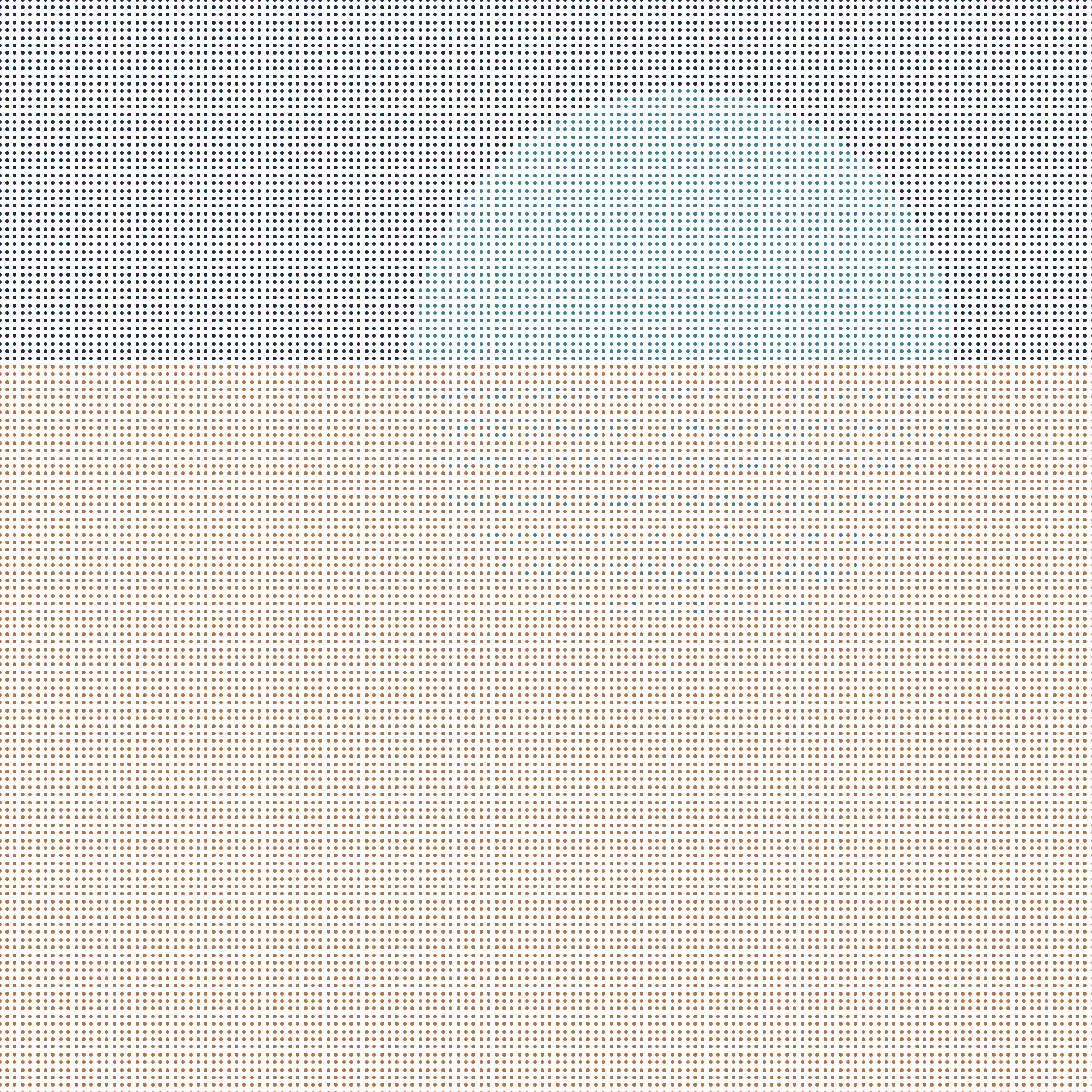 Stipple Sunsets #7