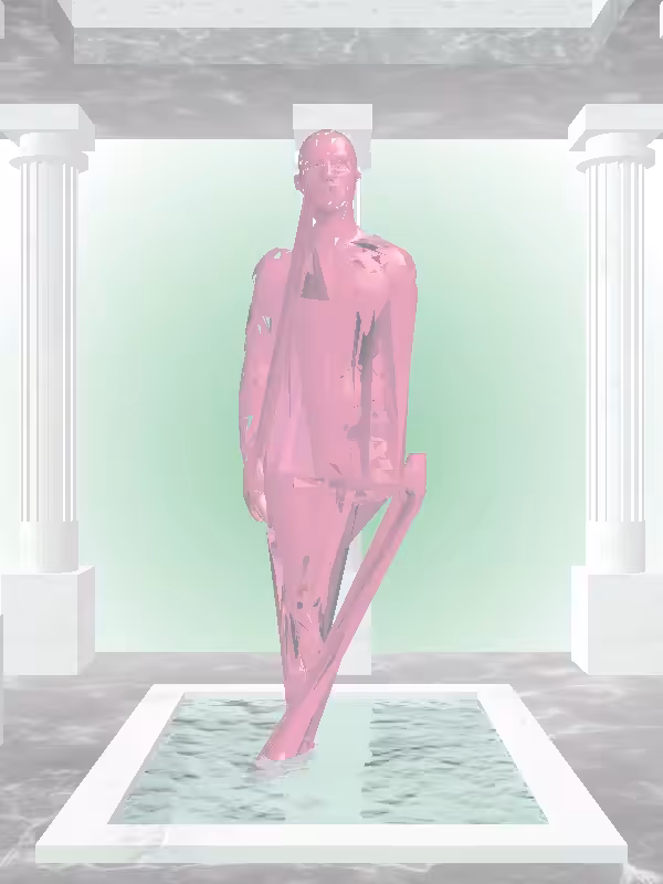 HeavenComputer: The Phone Calling Sharp Magenta Man #2209