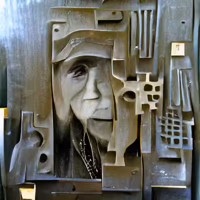 Portrait of Louise Nevelson