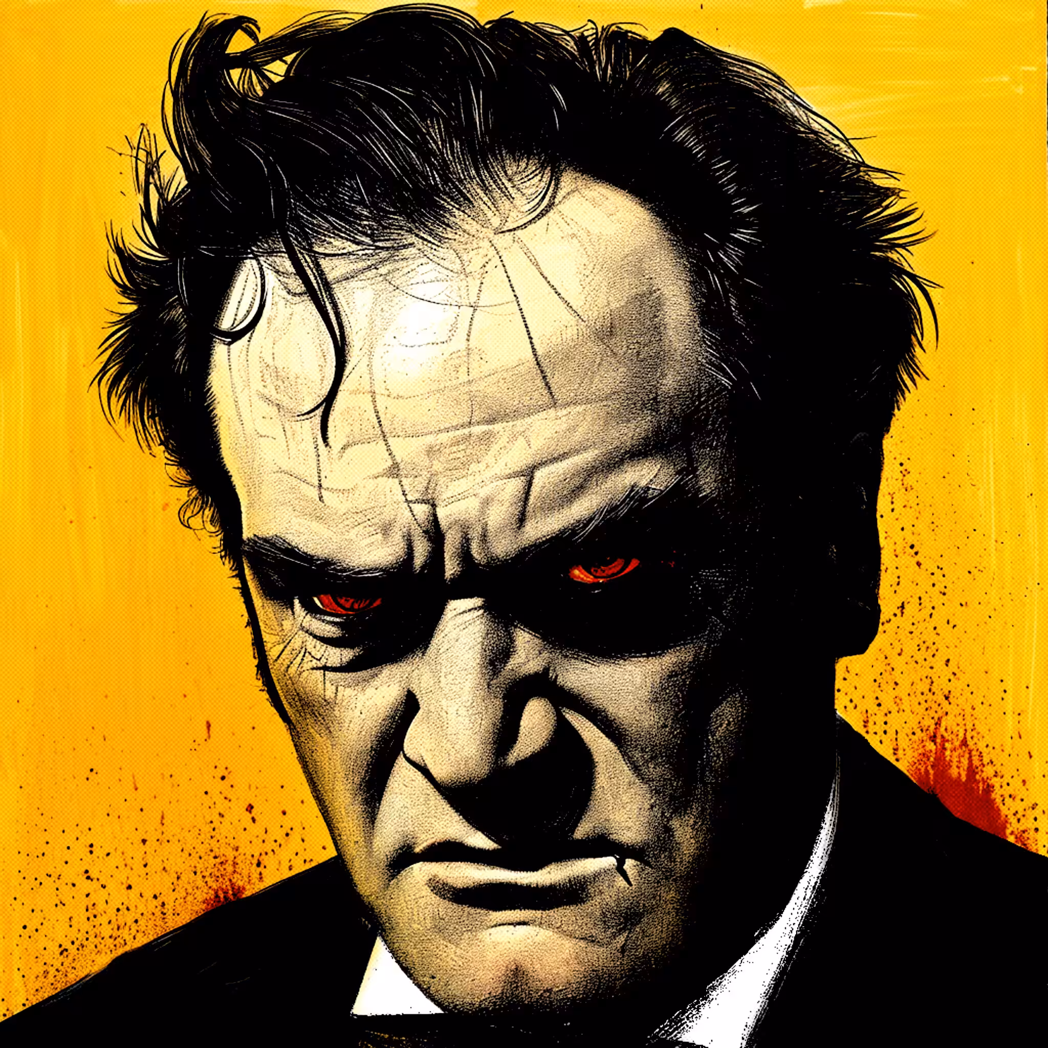 the cinephile - Quentin Tarantino (character study) 