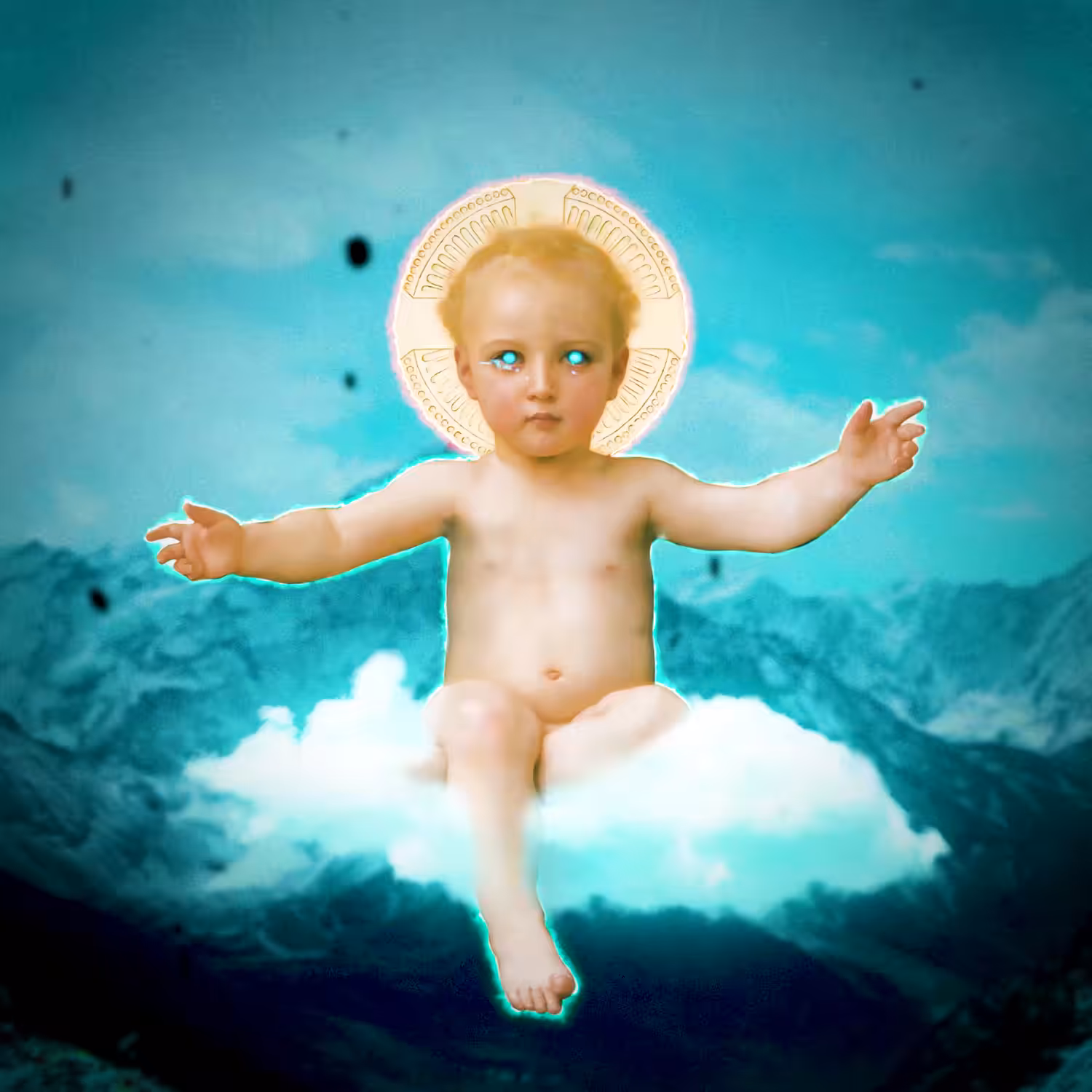 Flying Baby Jesus