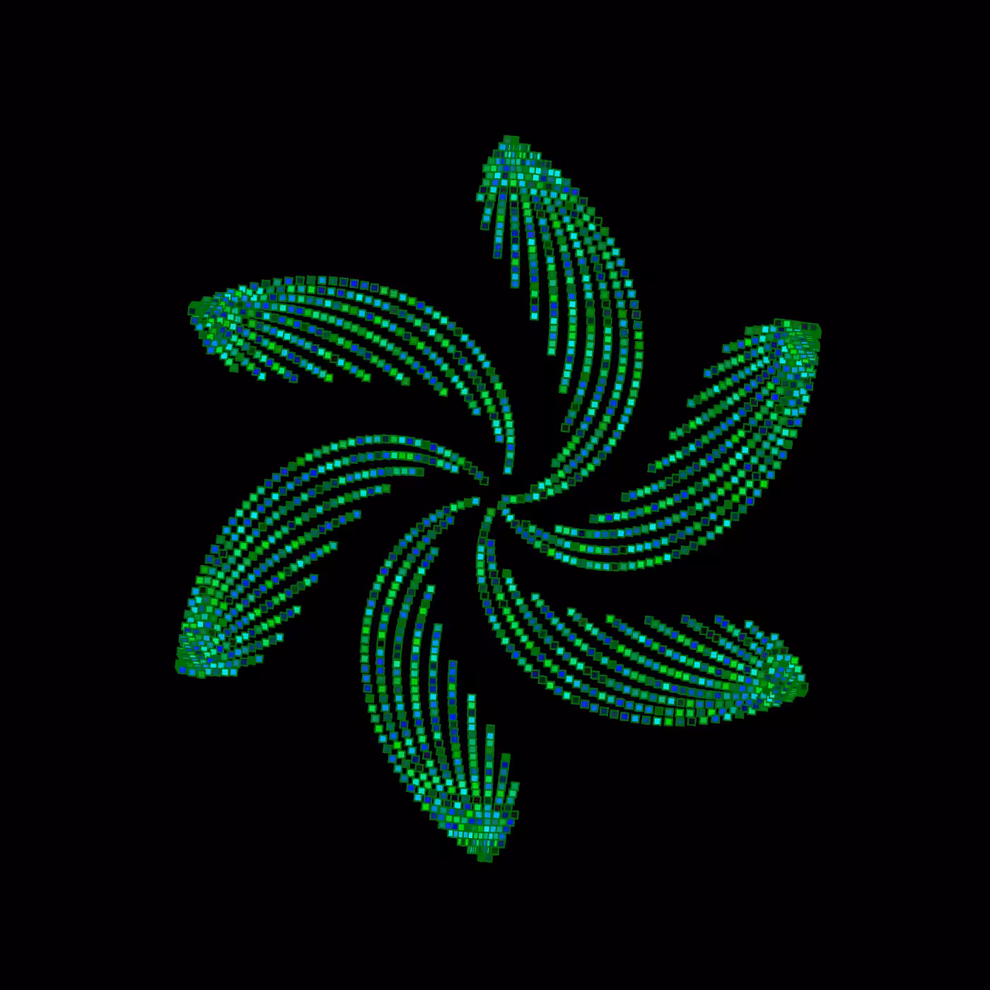 SPIRAL #3 - Verdant Whorl 