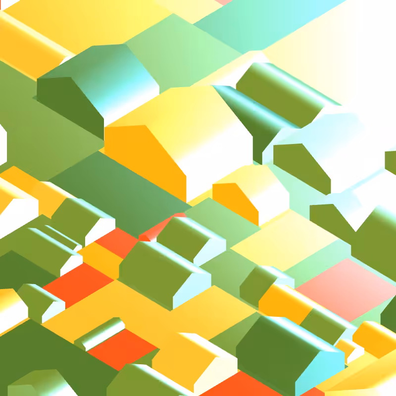 Geometric city #50