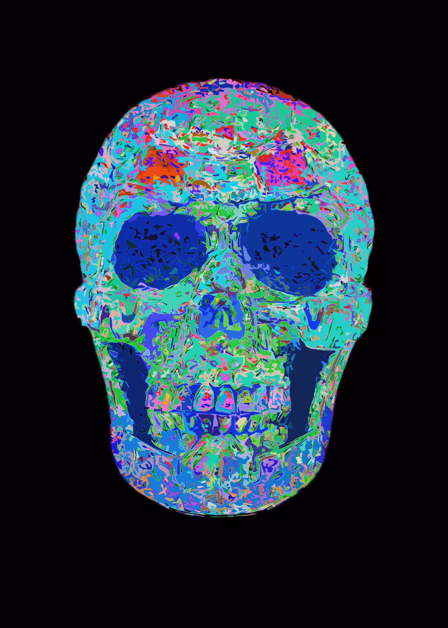 Confetti Skull