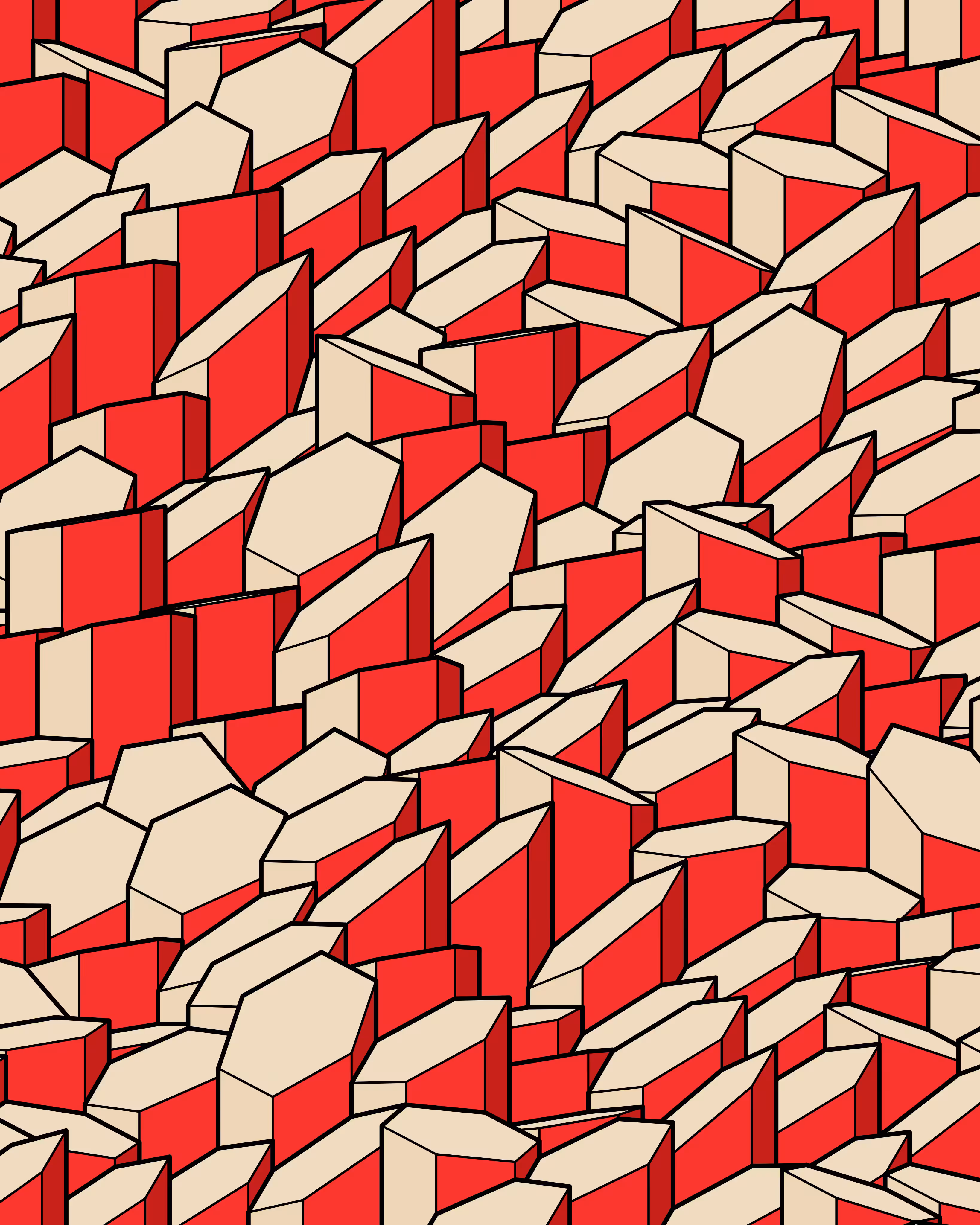 Hexagones Landscape #266