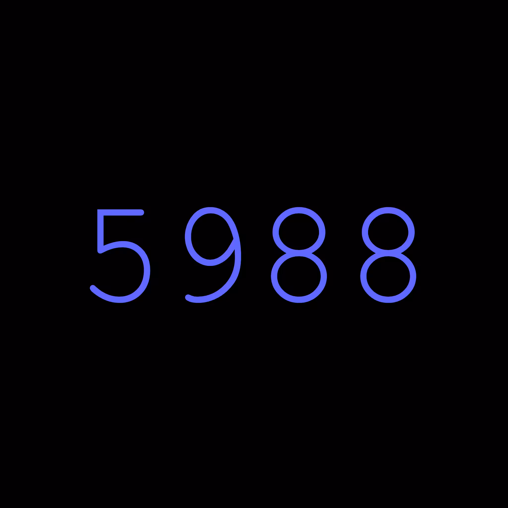 5988