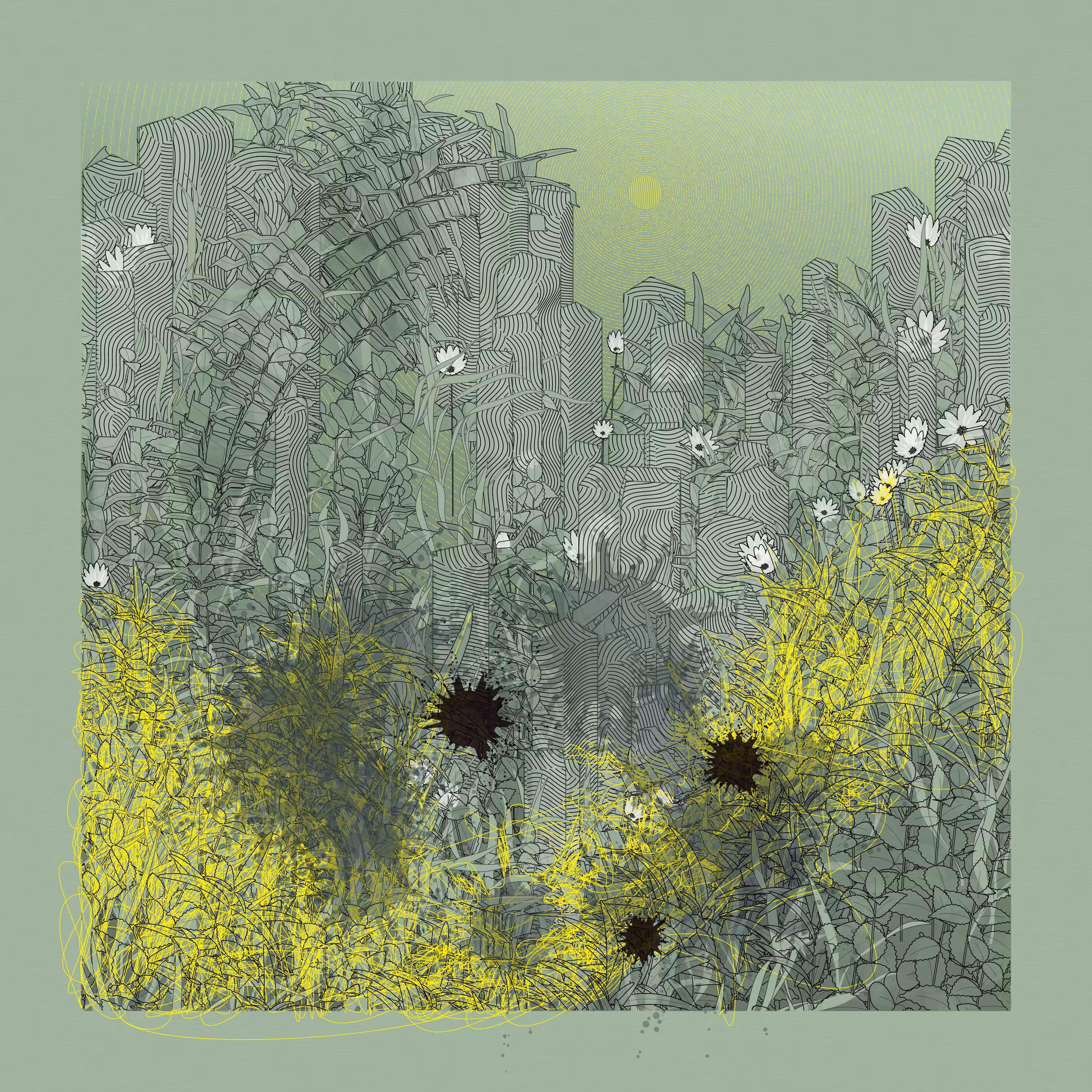 Landscape with Carbon Capture #981