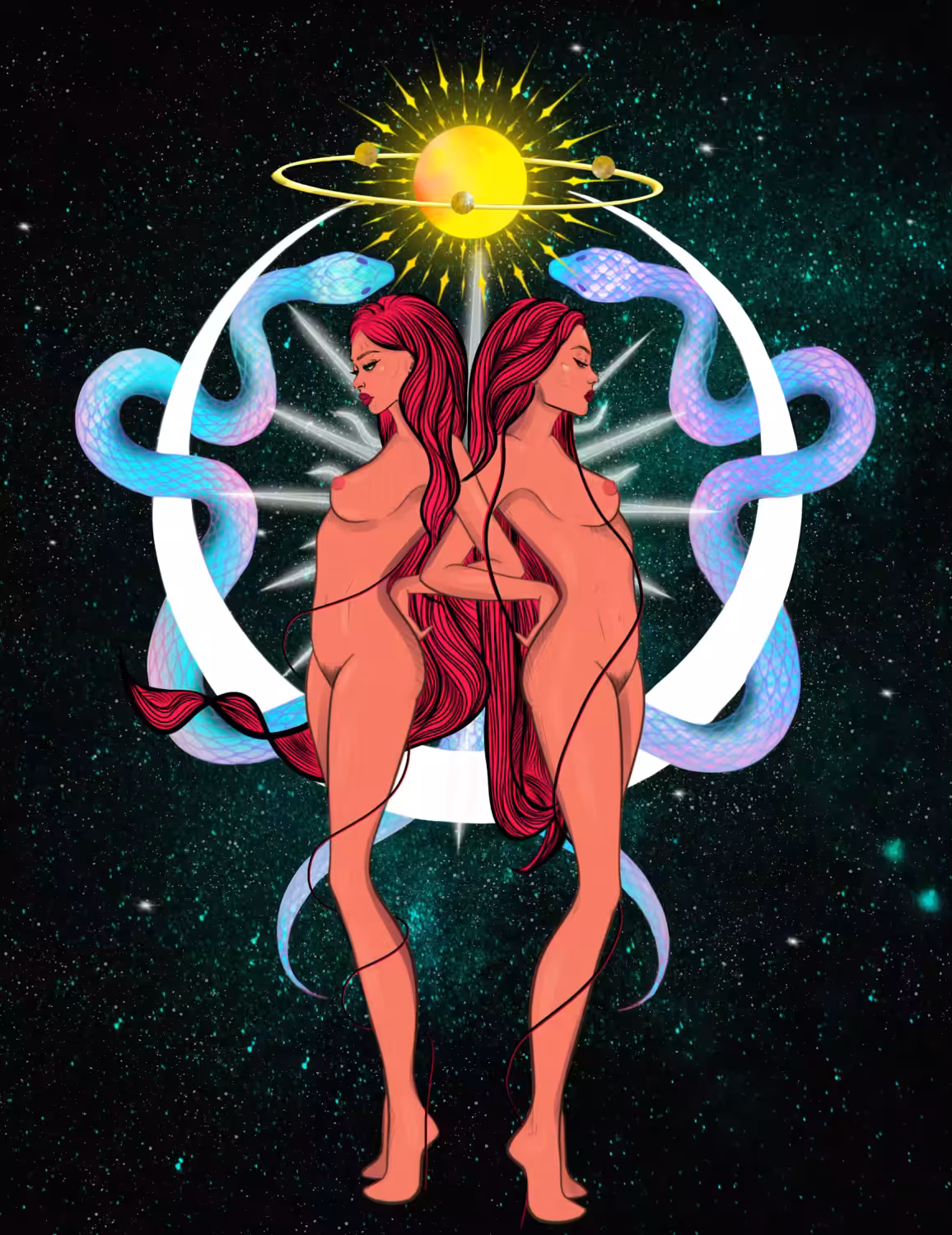 Cosmic Daughters of the Metaverse