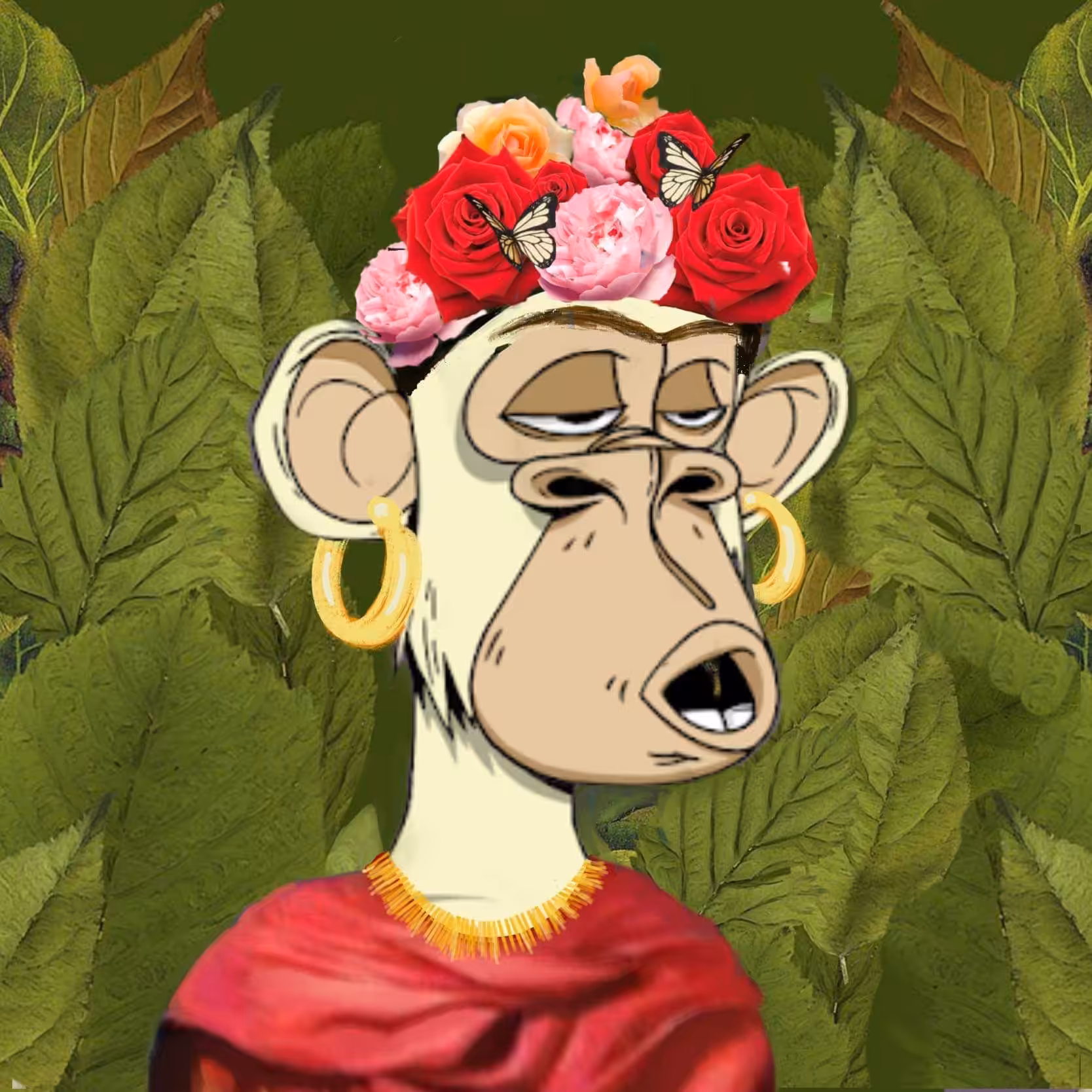 Bored Frida Ape (4/4 Editions)