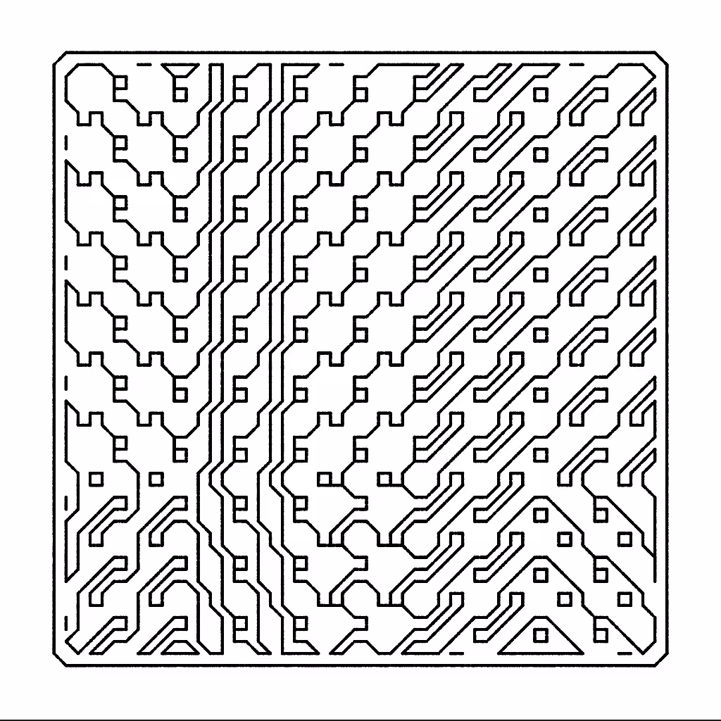 Diagonal Font #24