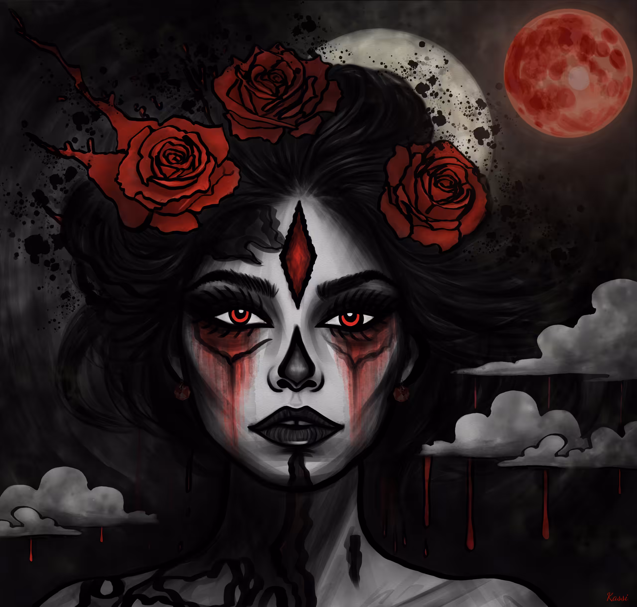 " Bloody Moonlight Shadows"
